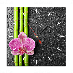 Модульная картина Орхидея на бамбуке