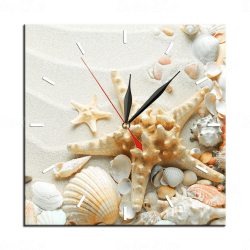 Модульная картина Ракушки на песке